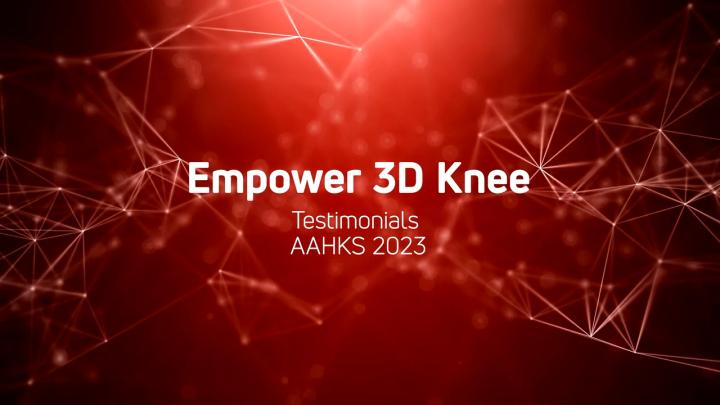 Empowr 3D Knee Tesitmonials