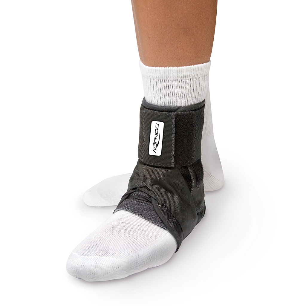 DonJoy Performance POD Ankle Brace Pair Right & Left in White, Medium Bundle