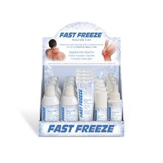 Fast Freeze Retail Countertop Display