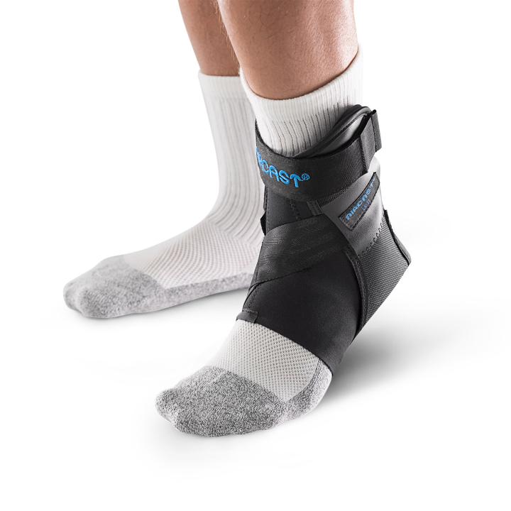 Aircast AirLift PTTD Brace - 3/4 View - On Ankle