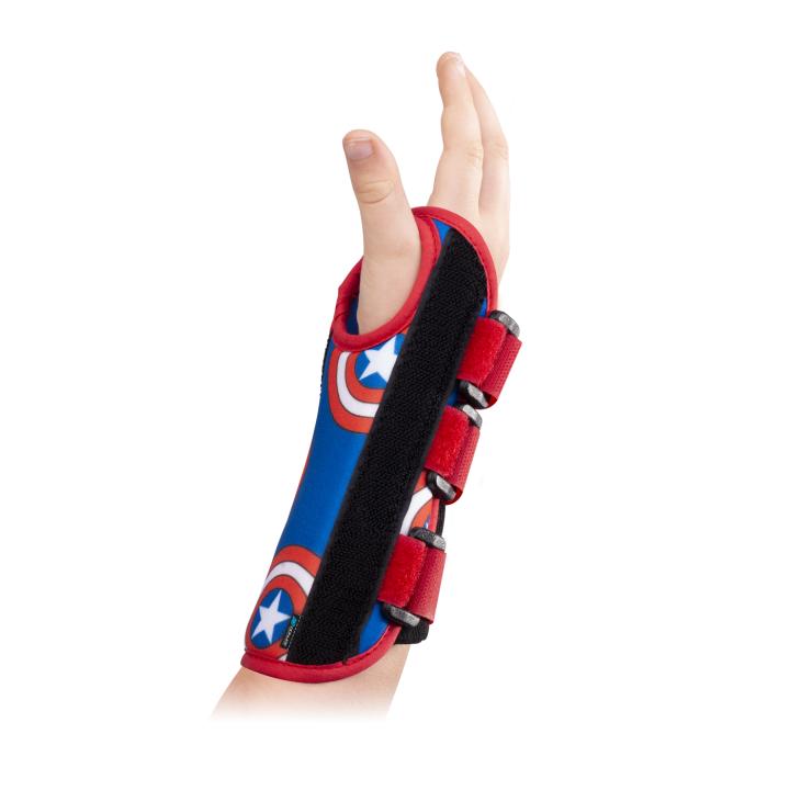 DonJoy® Advantage Comfort Wrist Brace Featuring Marvel - Capt America