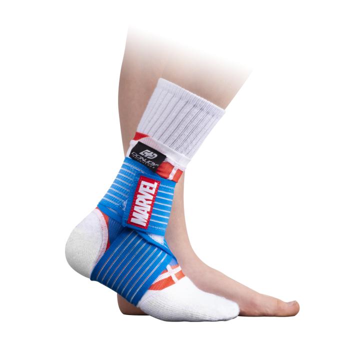 DonJoy® Advantage Figure-8 Ankle Support Featuring Marvel - Capt America