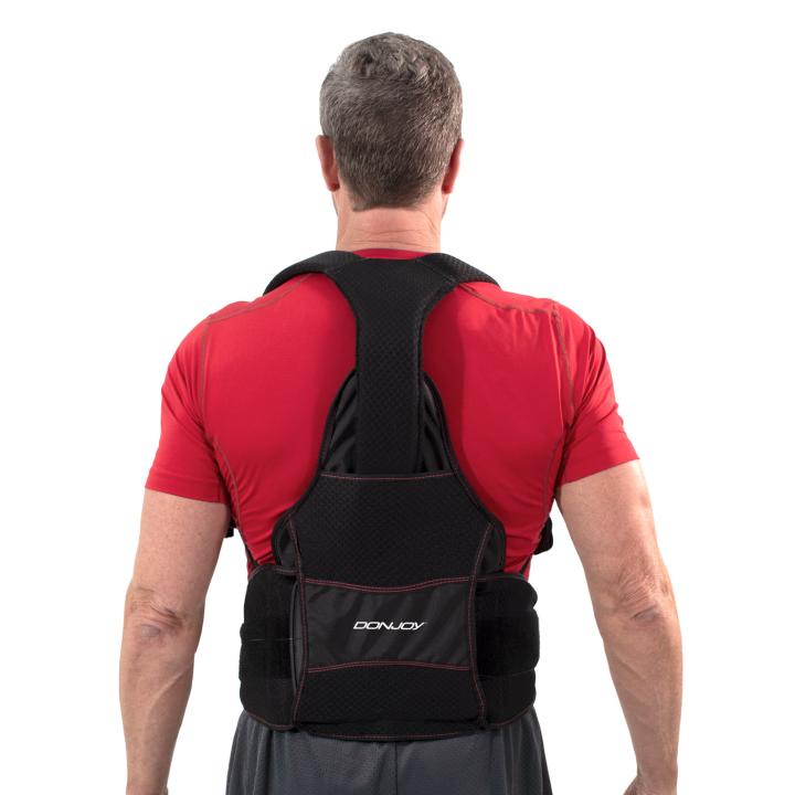 IsoFORM® Postural Extension TLSO - on person - rear